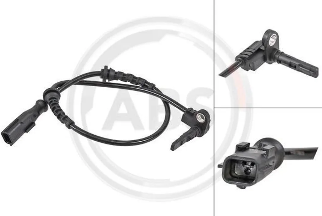 Capteur ABS A.B.S. 32034 OE 4539055400 pour Smart Fortwo et Forfour