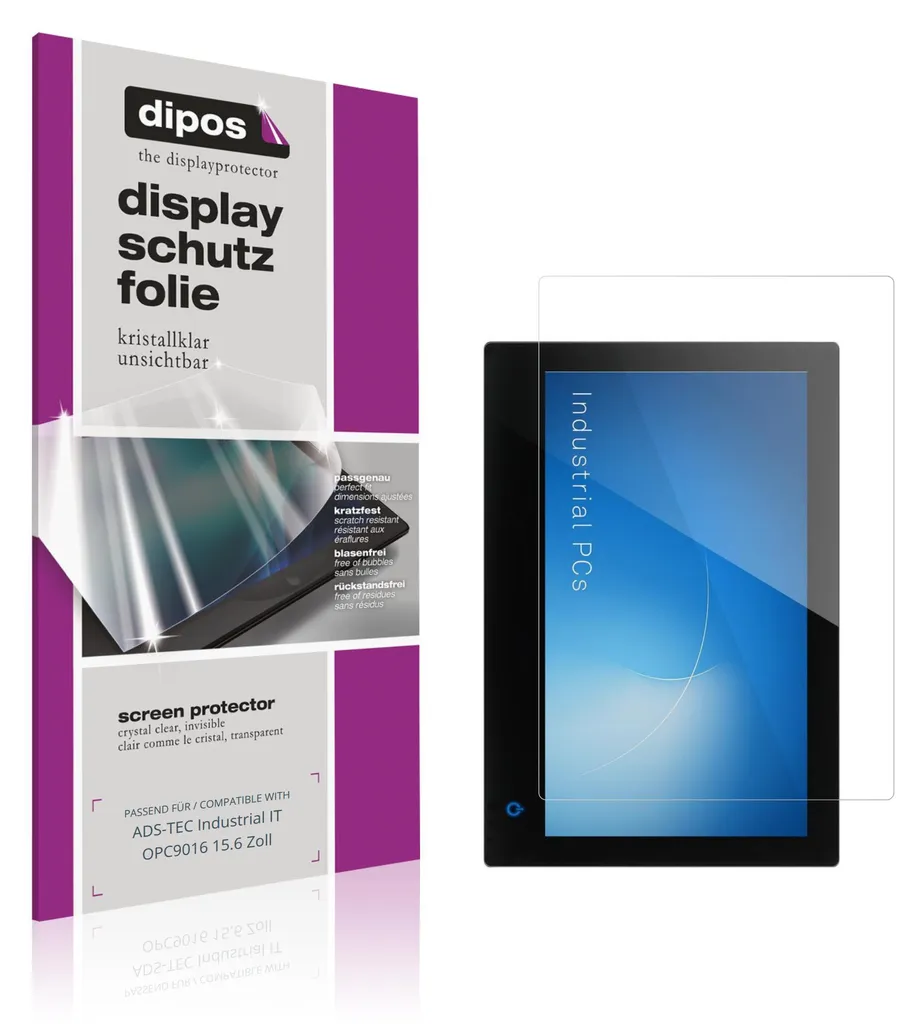 Protection pour moniteur industriel ADS-TEC OPC9016 15.6 pouces 2x