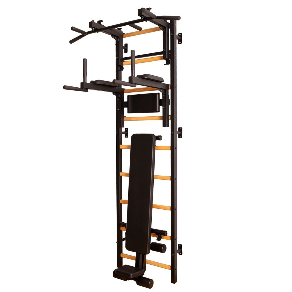 BenchK Sprossenwand Fitness-System "733", 733B, Schwarz