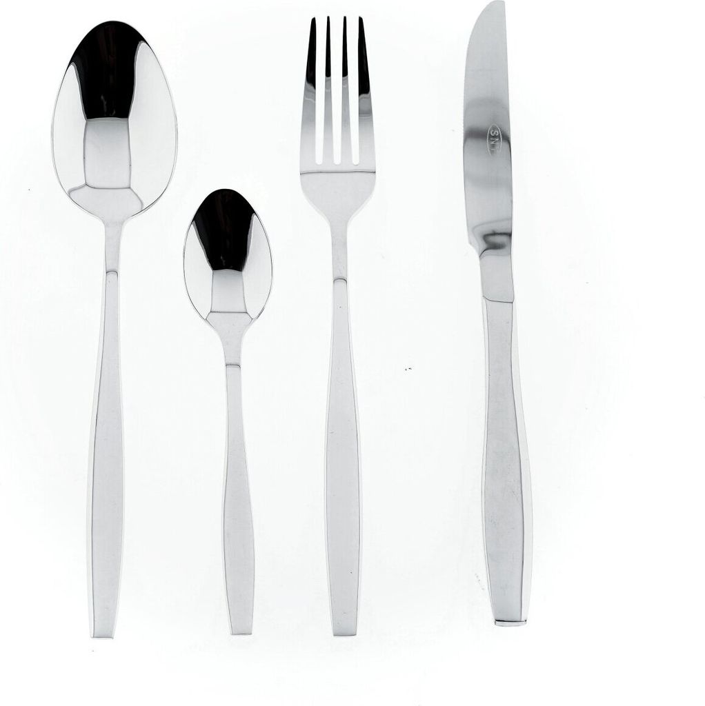 Almina 84 teiliges Besteckset Essbesteck Edelstahl 18/10 für 12 Personen