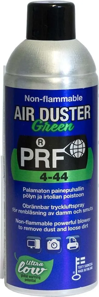Aérosol Dépoussiérant à Air Sec Ininflammable 520 ml Boîtier Vert Pro