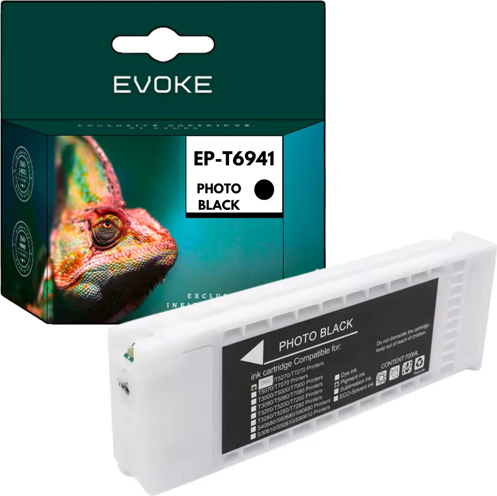 Cartouche T6941 Photo Noir compatible Epson SureColor SC T3000 T3200