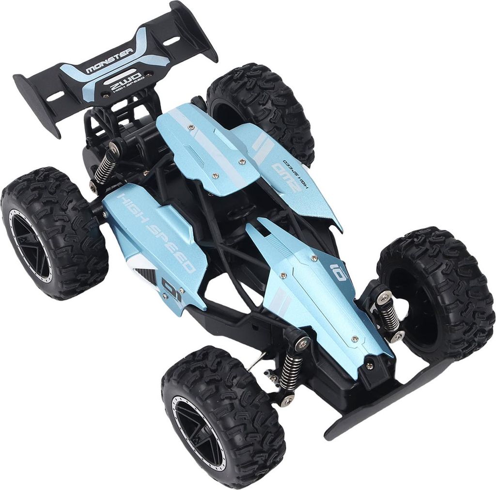RC Drift Car Funny Wiederaufladbar Lange Batterielebensdauer Hohe Geschwindigkeit 2.4G RC Crawler Spielzeug mit Fernsteuerung Blau