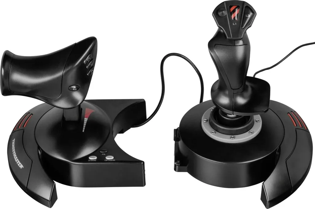 Simulateur de vol Thrustmaster T.Flight Hotas X Joystick complet PC