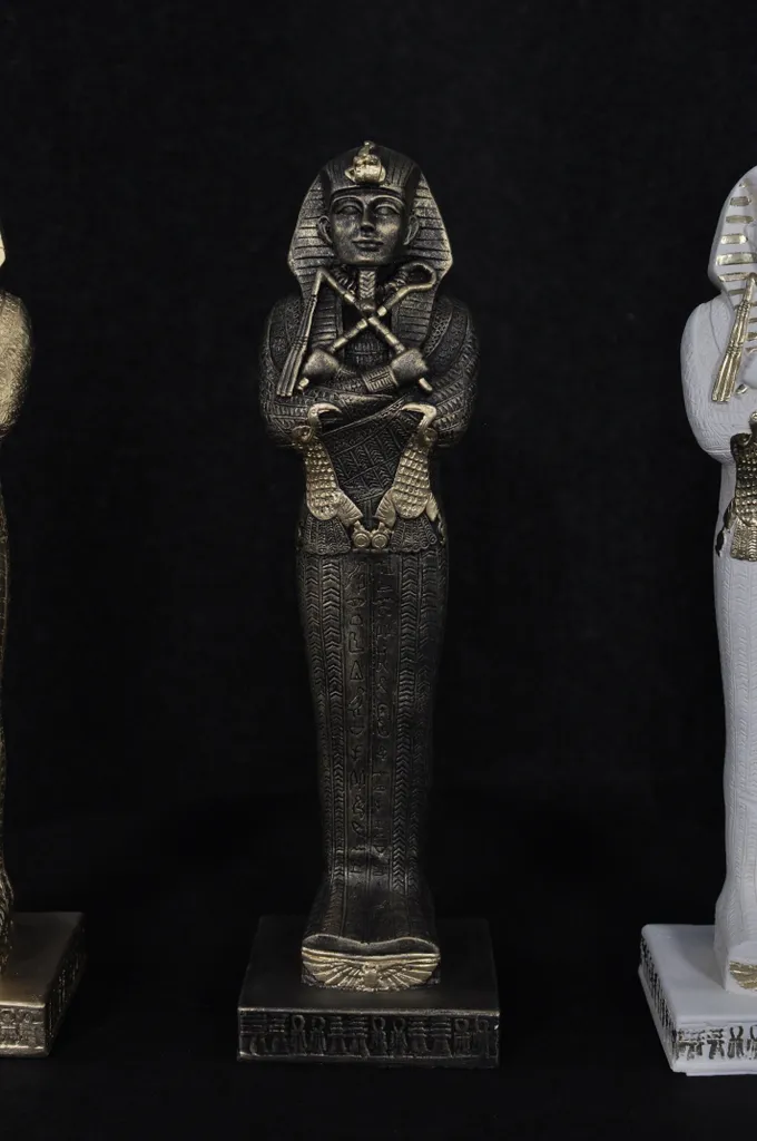 Statue Pharaon pour Décoration de Bureau ou Salon Ambiance Égyptienne