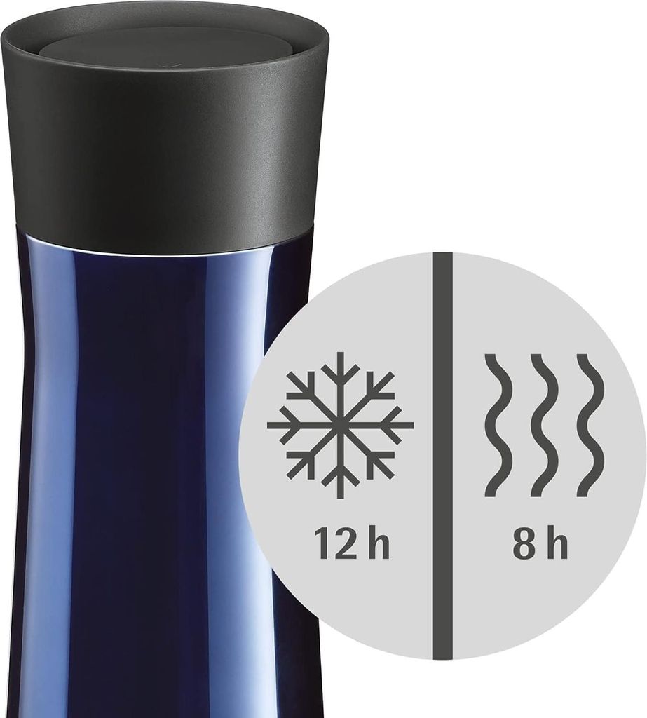WMF Impulse Isolierbecher, 0,35 l, Mitternachtsblau Image du produit 