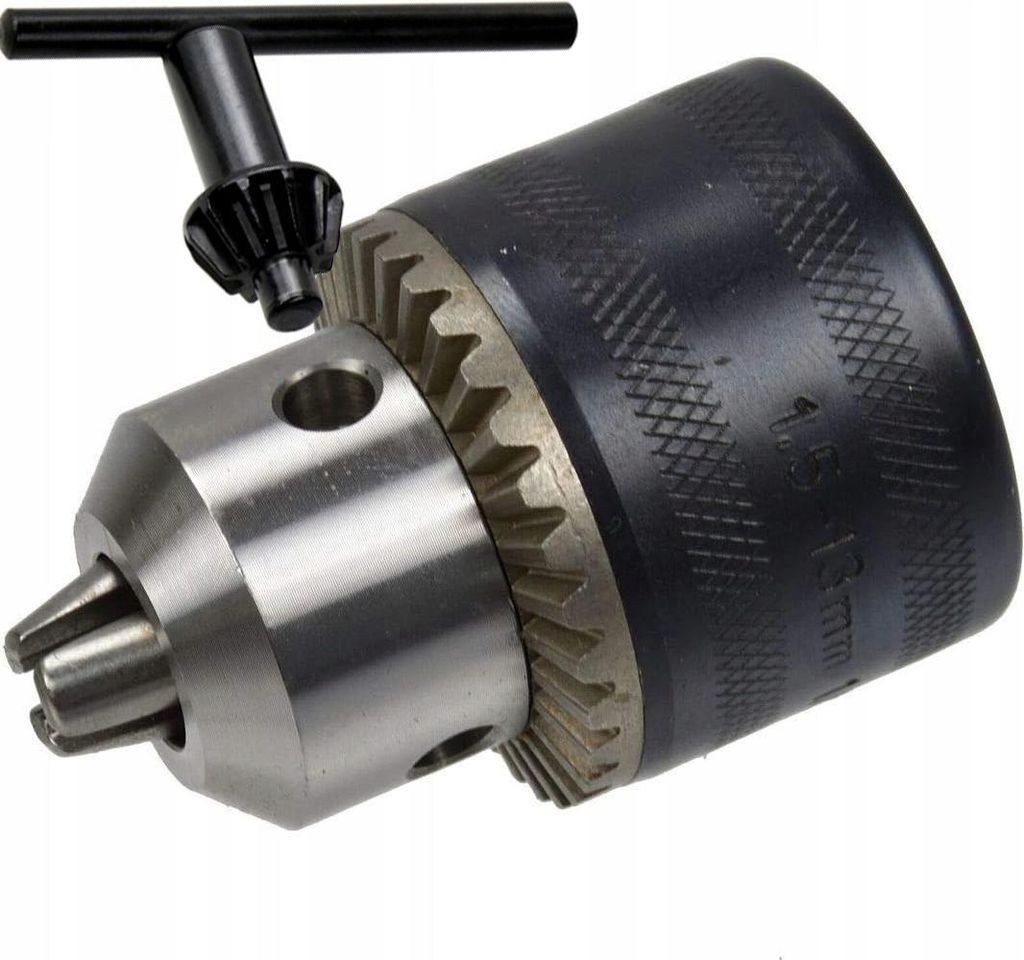 DrillHold Pro 16 - Zahnkranzbohrfutter | 3-16 mm | 1/2"" x 20UNF | Für Bohrmaschinen, Schrauber, Bohrhämmer | Hochwertiger Stahl + Schlüssel