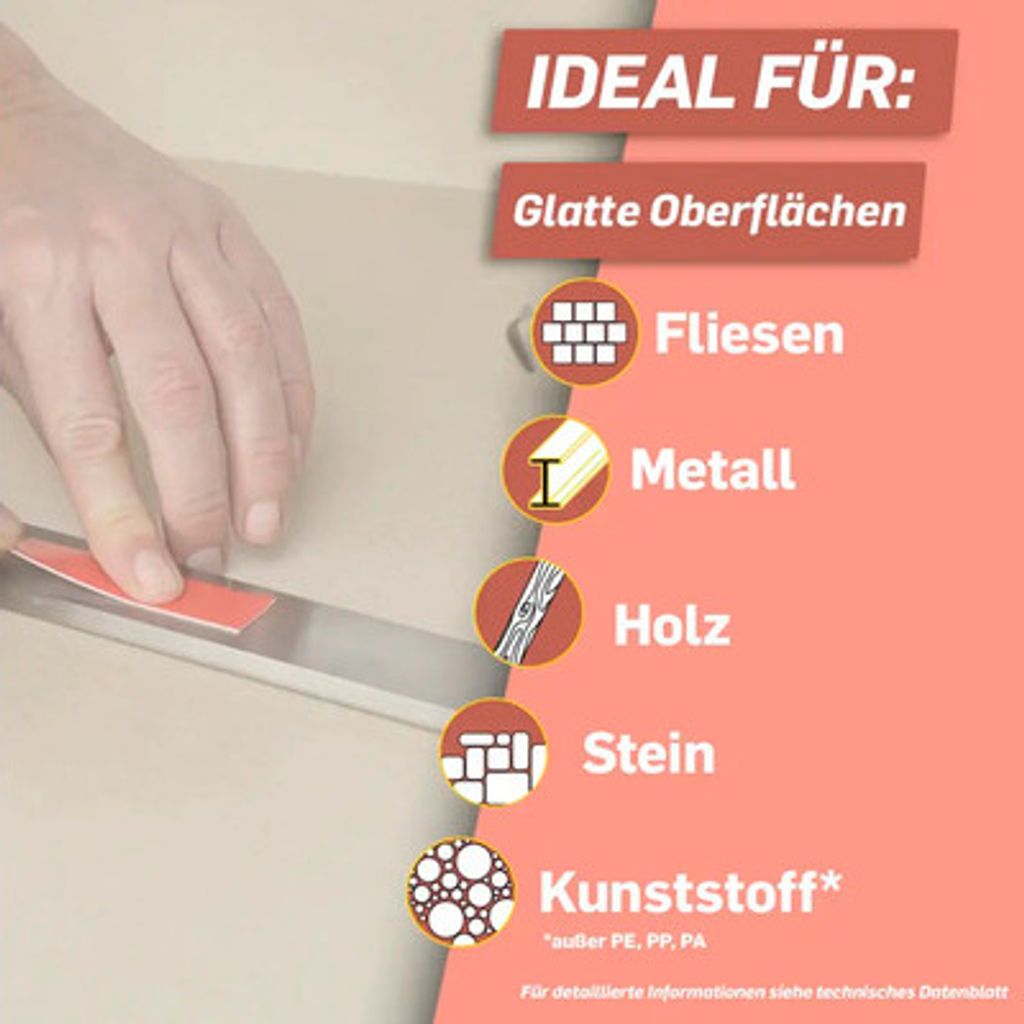 Pattex Kleben statt Bohren doppelseitiges Klebeband Produktbild 5