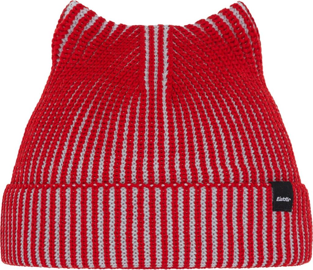 Eisbär Sorra Strickmütze für Damen und Herren, Farbe:Rot