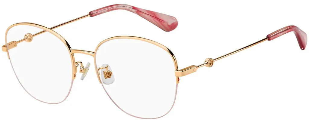 Monture de lunettes Kate Spade ARIANNE/F Rouge et Doré Style Féminin