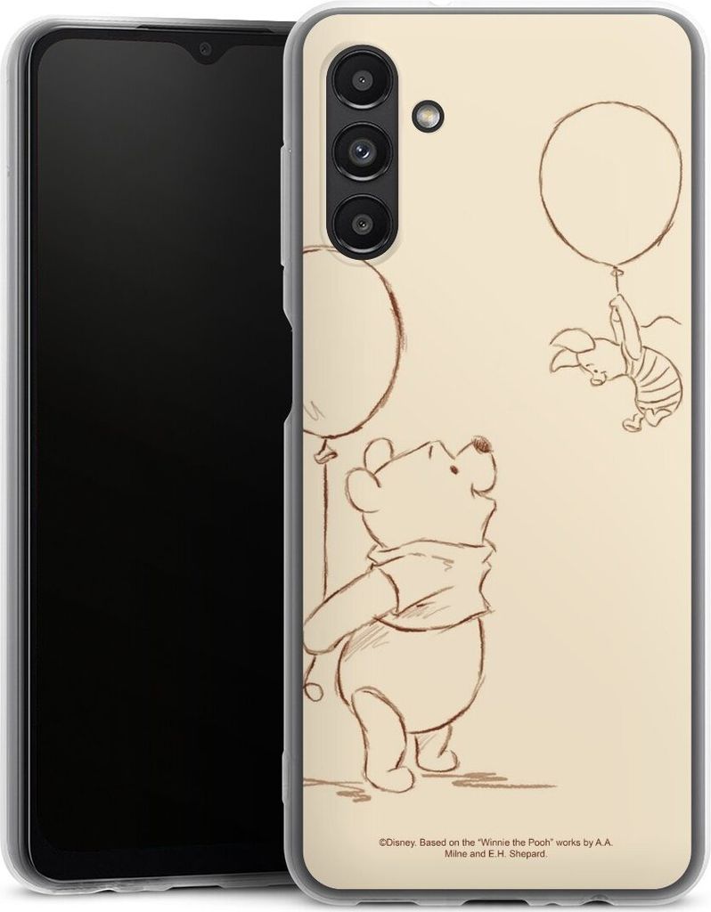 DeinDesign Slim Hülle für Samsung Galaxy A13 5G Silikon Case Ultra Dünn Handyhülle Disney Offizielles Lizenzprodukt Winnie Puuh