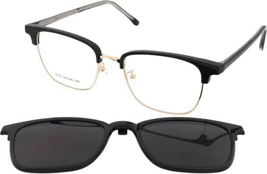 Brillen Crullé Fasten C1 Clip-on