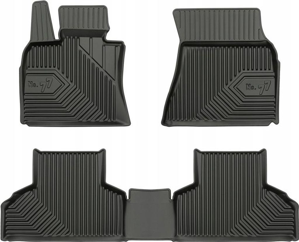 Gummimatten Bmw X5 F15 2013-2018 Durch 77