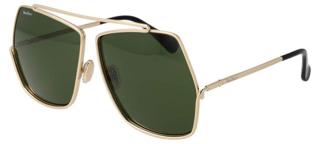 Max Mara Sonnenbrille MM0006 08A 64 Damen Gold Produktbild 