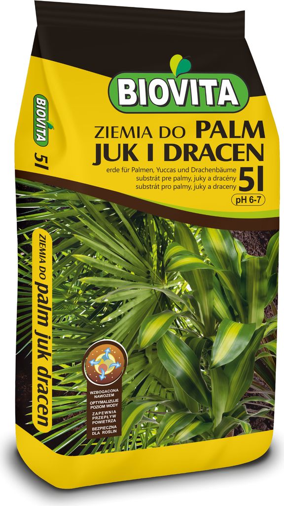 Zemina pro juky a dracény 5l - Biovita Obrázek produktu 7