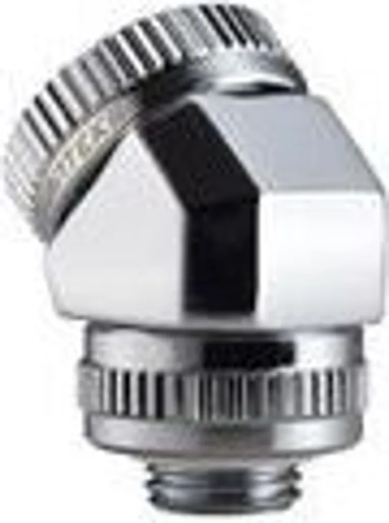 Glacier Raccord Rotatif 45 G1/4 16mm Chrome Argent Phanteks