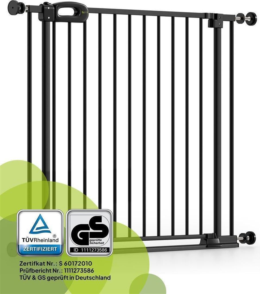 Bomi Treppenschutzgitter ohne Bohren, 95-103 cm, flacher Produktbild 