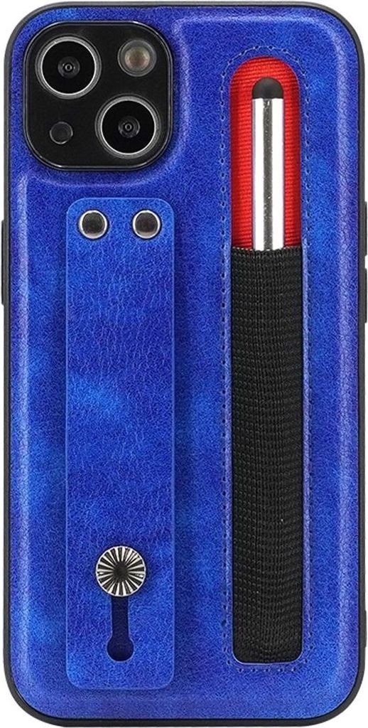 König Design Hülle kompatibel mit Apple iPhone 13 Kunststoff Soft Handyhülle - Handy Case KÖNIGSBLAU
