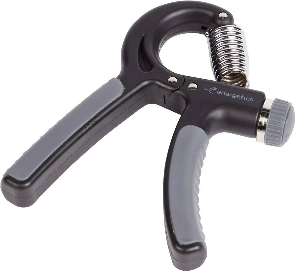ENERGETICS Handmsk-Stärker 902 Noir et Gris, Muscleur de Main Réglable