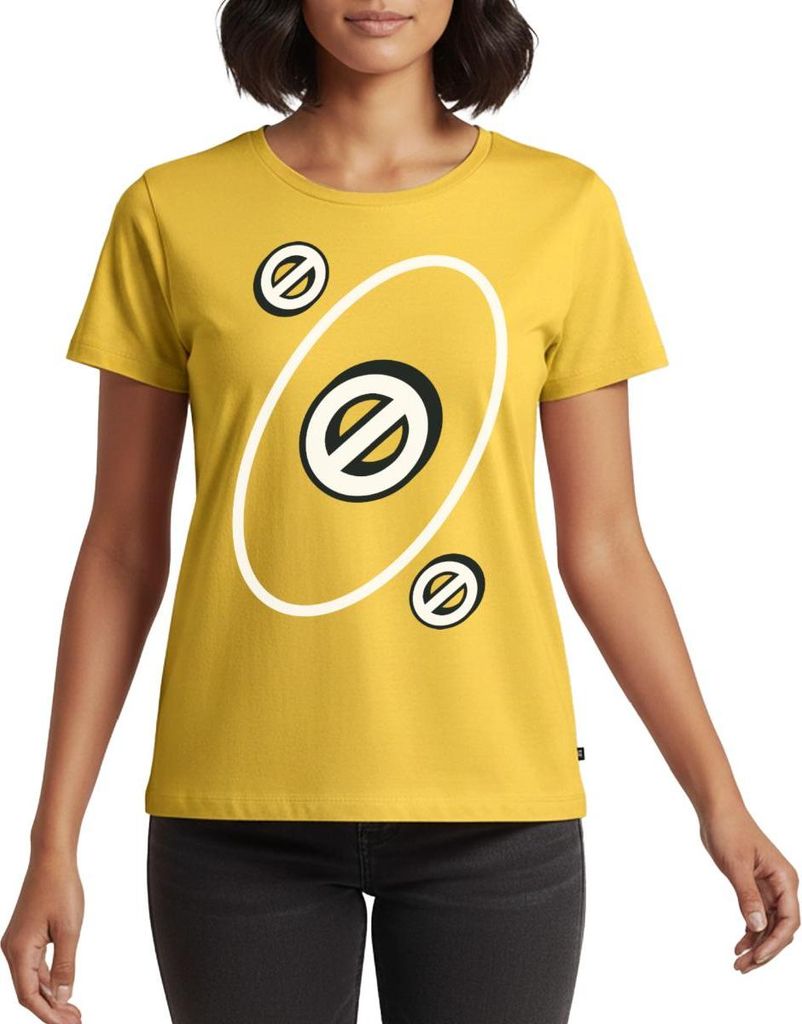 Spreadshirt UNO Karten Kostüm Aussetzen-Karte Karneval Frauen Premium T-Shirt, XL, Sonnengelb
