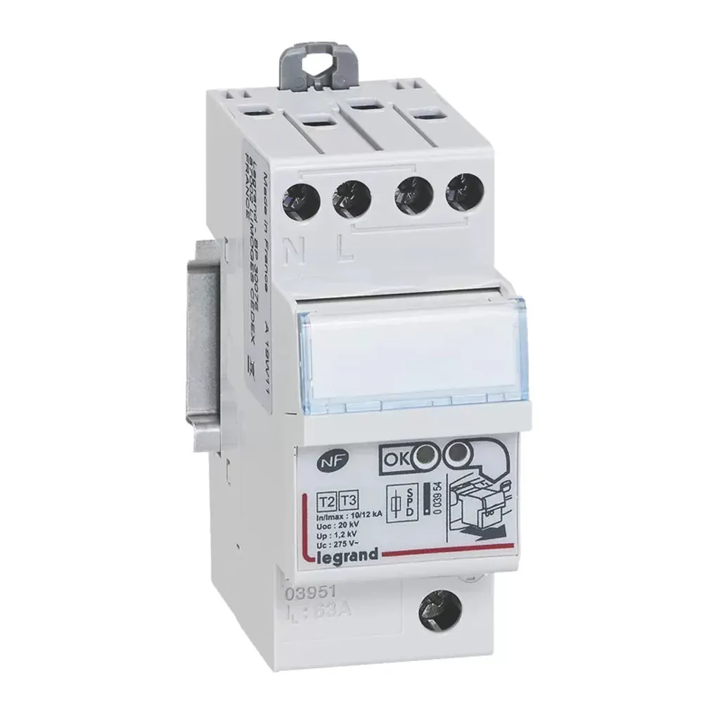 Horloge Modulaire Legrand 3951 pour Stopper le Gaspillage Électrique 41mm