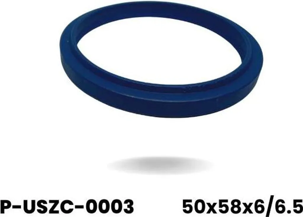 Joint hydraulique bleu 50x58x6/6,5 mm haute résistance pour pression
