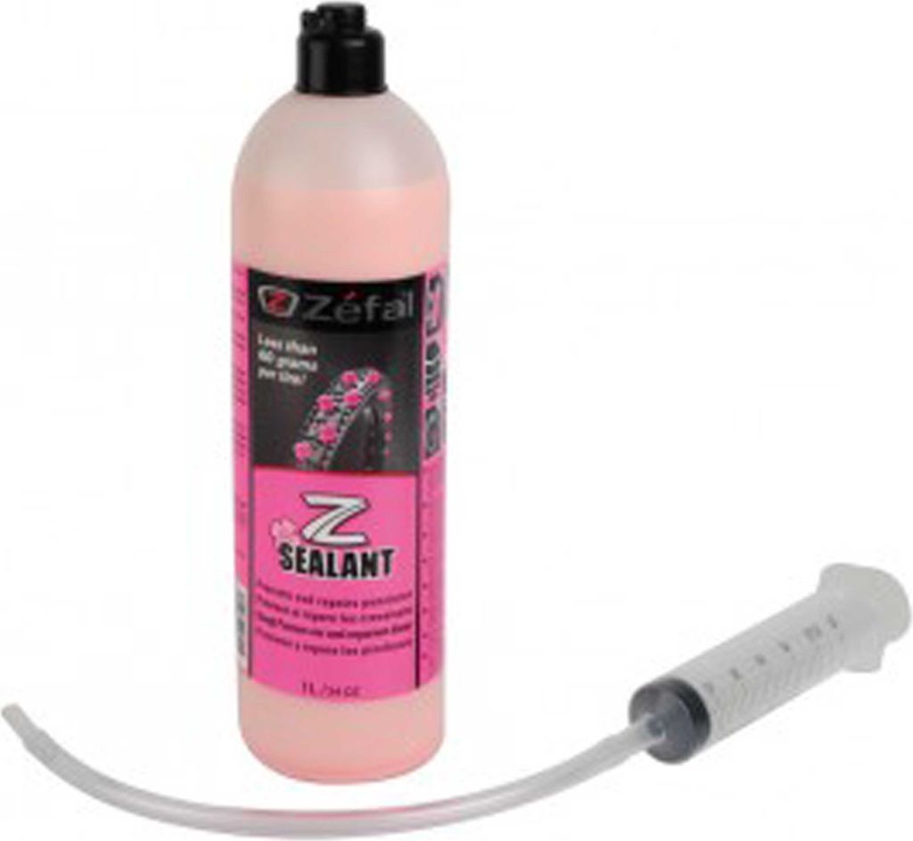 Z Sealant Zefal 1 Liter Flasche mit Spritze und Schlauch