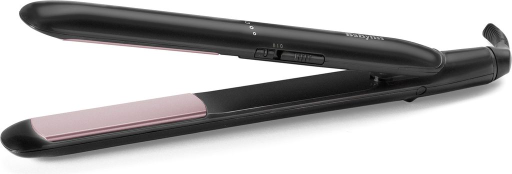 BaByliss CERAMIC 230, Glätteisen, Warm, Scrollleiste, 200 °C, 230 °C, Schwarz