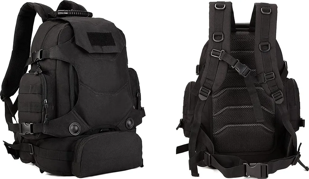Sac à dos de randonnée militaire 30-40L avec système MOLLE polyvalent