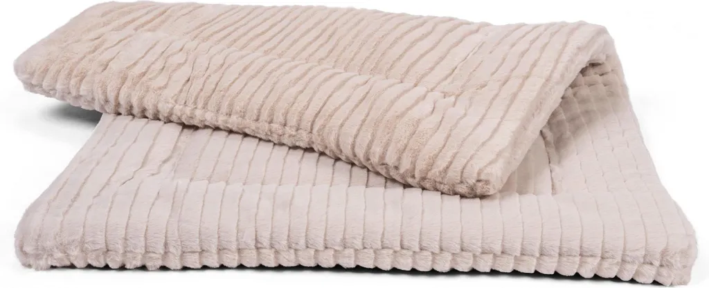 TrendPet Harmony Couverture Moelleuse Chien Chat Crème 110x70 cm