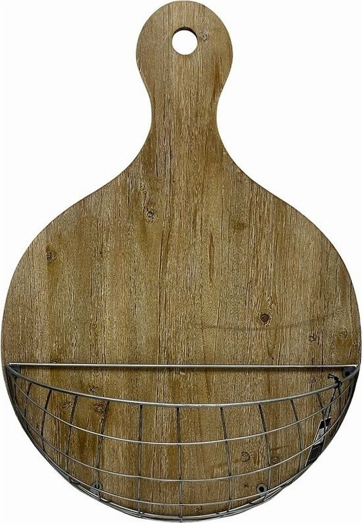 Countryfield Wandregal mit Korb |78 x 45 x 20 cm