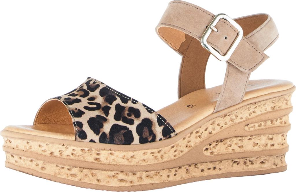 Gabor Keilsandaletten Damen 32323230383836 Beige 40 1/2 EU