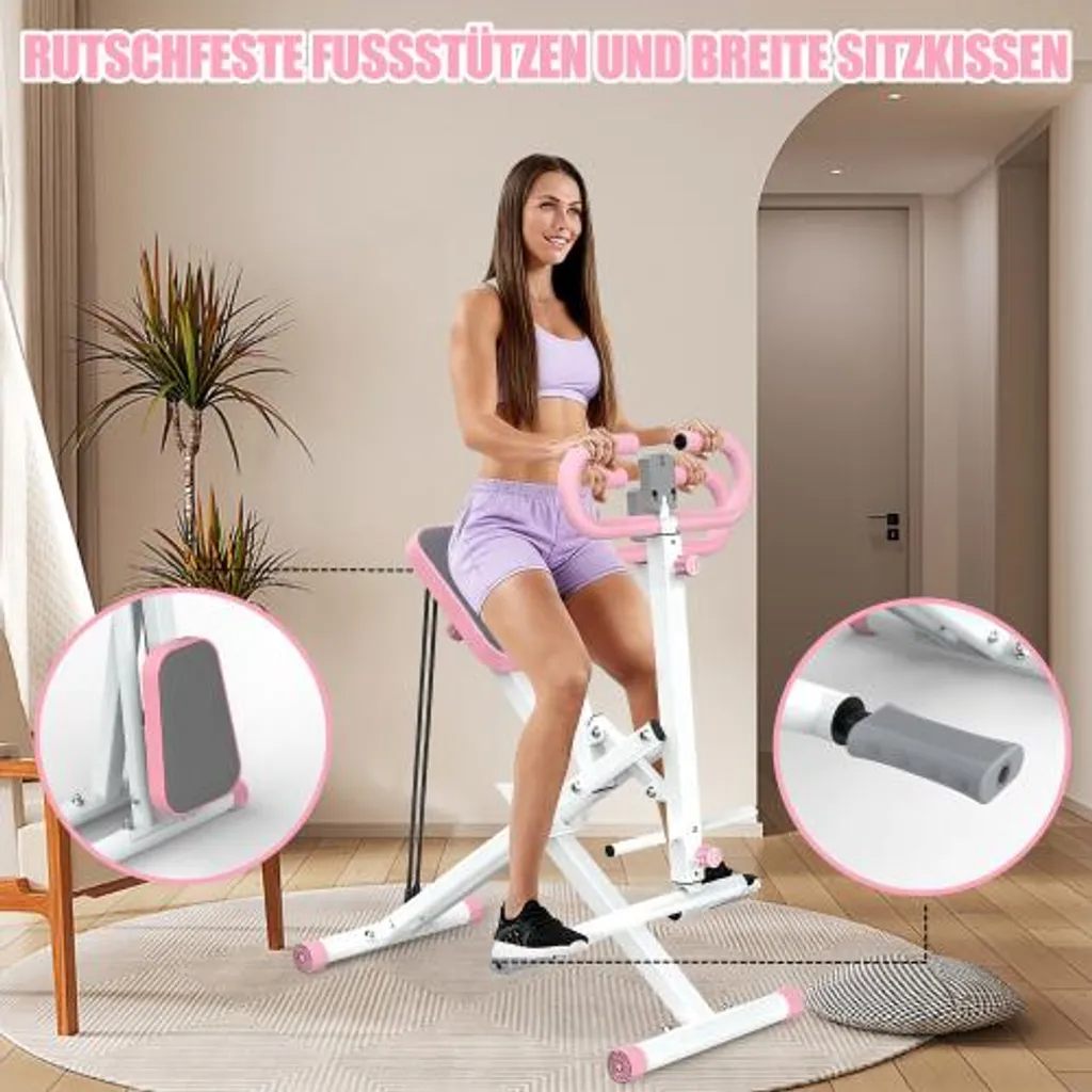 Squat Machine AIORBER Pliable à Résistance Variable pour la Maison - 3