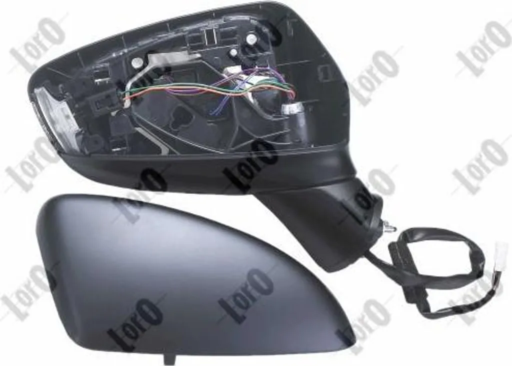 Miroir de rétroviseur chauffant ABAKUS compatible GHP969121A pour Mazda 6