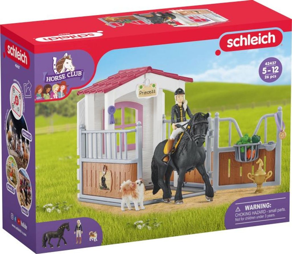 Schleich schleich® Horse Club 42437 Pferdebox mit Tori & Obrázok produktu 