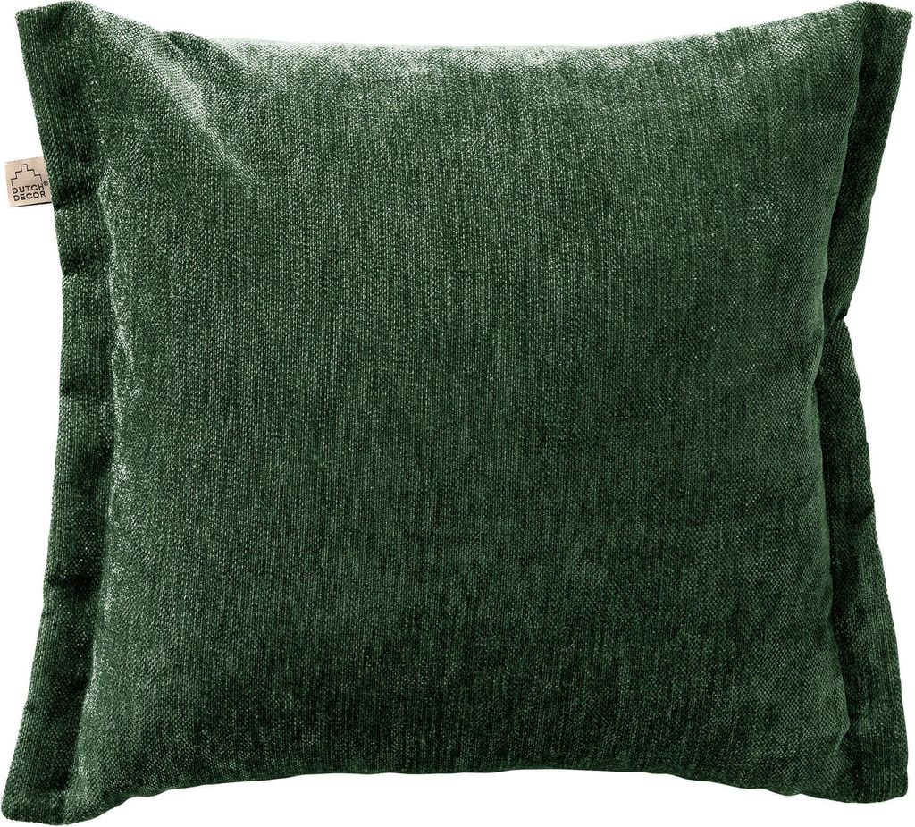 Dutch Decor Dekokissen Lewis 45x45 cm Grün Unifarben