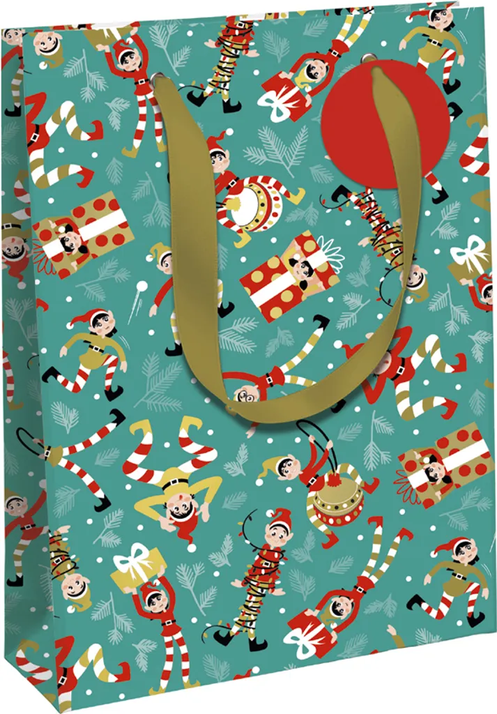 Busta Regalo Clairefontaine Lutins Small - Packaging Natale di Qualità