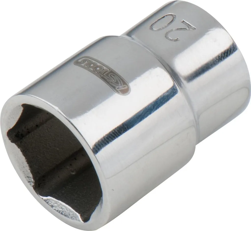 KS TOOLS 964.1214 | Bussola Esagonale 14mm Acciaio Inox 1/2" Professionale