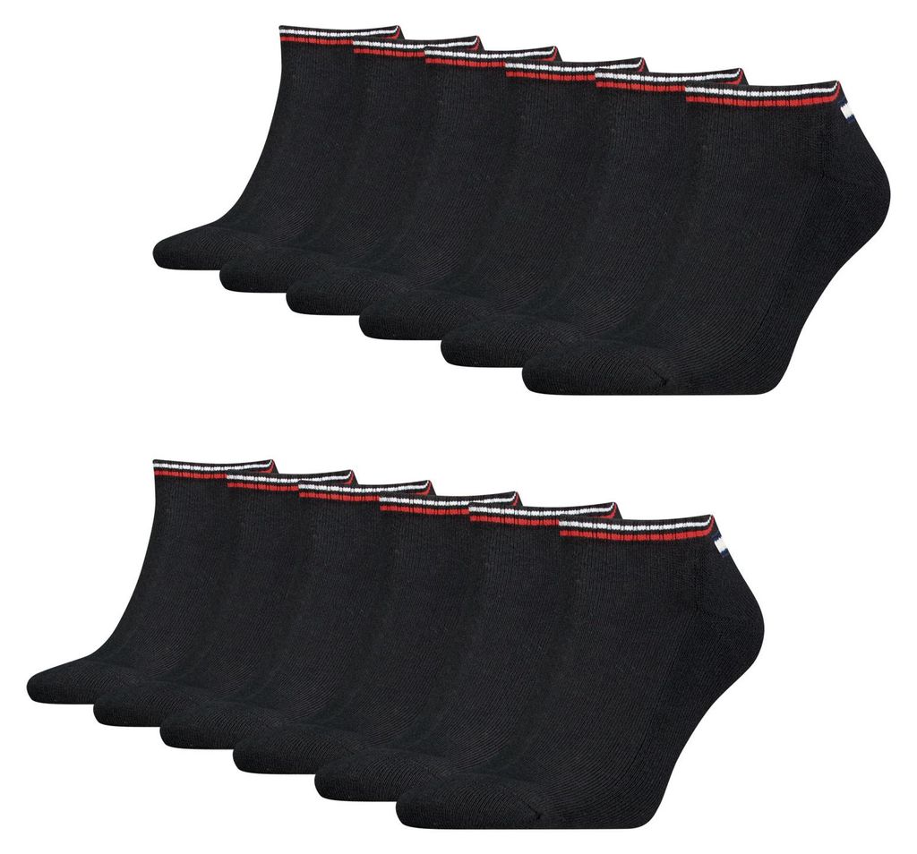 6 Paar Tommy Jeans Herren Sneaker Iconic Socken Produktbild 