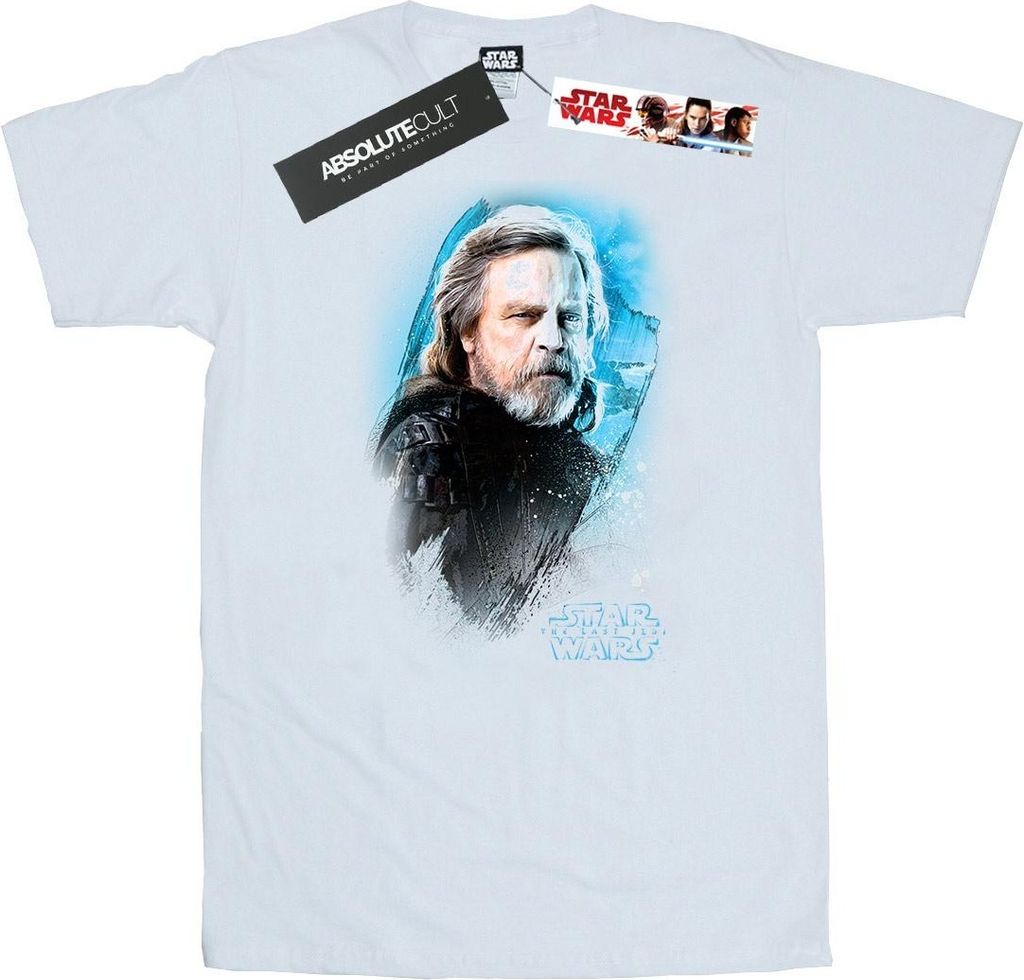 Star Wars: The Last Jedi - T-Shirt für Herren BI1195 (S) (Weiß)