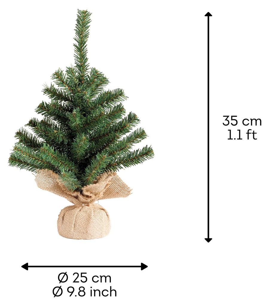 EVERLANDS MINI ARBOL DE Navidad 35 RAMAS 35 cm
