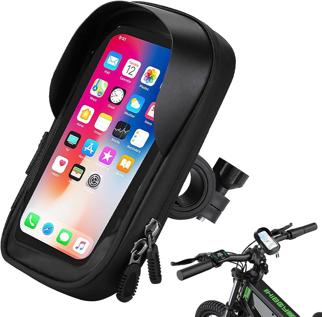 Fietsenhouder voor mobiele telefoons - Waterdichte houder Productafbeelding 