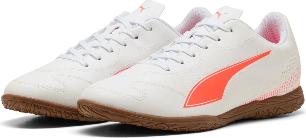 Puma Herren VITORIA II IT Fußballschuh 108502 02 Sportschuh Halle Indoor weiß, Schuhgröße:42 EU