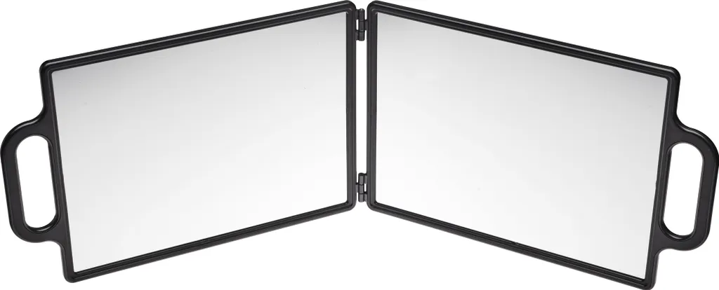 Efalock Miroir à Main Twins Double Face Rectangulaire pour Coiffeur