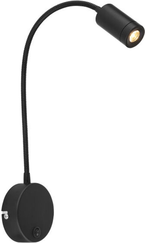 GLOBO 57311B MILLY Wandleuchte Metall schwarz, LED
