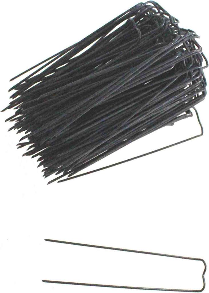 200g Patenthaften Drahtkrampen Krampen Mooshaften Mossing Pegs Klammern 17 × 50 mm