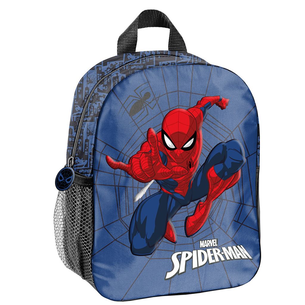 PASO Petit sac à dos de maternelle Spiderman pour garçon Image du produit 