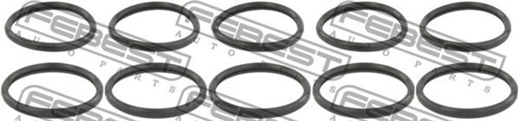 FEBEST Dichtung Kühlmittelflansch Kühlwasserflansch-Dichtung RINGWH-015-PCS10 für TOYOTA RAV 4 I (SXA1) 43,4mm 51mm