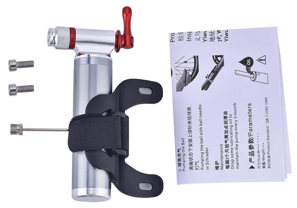 Kohlendioxidpumpe, tragbares Design, hocheffizienter, leichter Handreifenfüller zum Aufpumpen von Fahrradballons