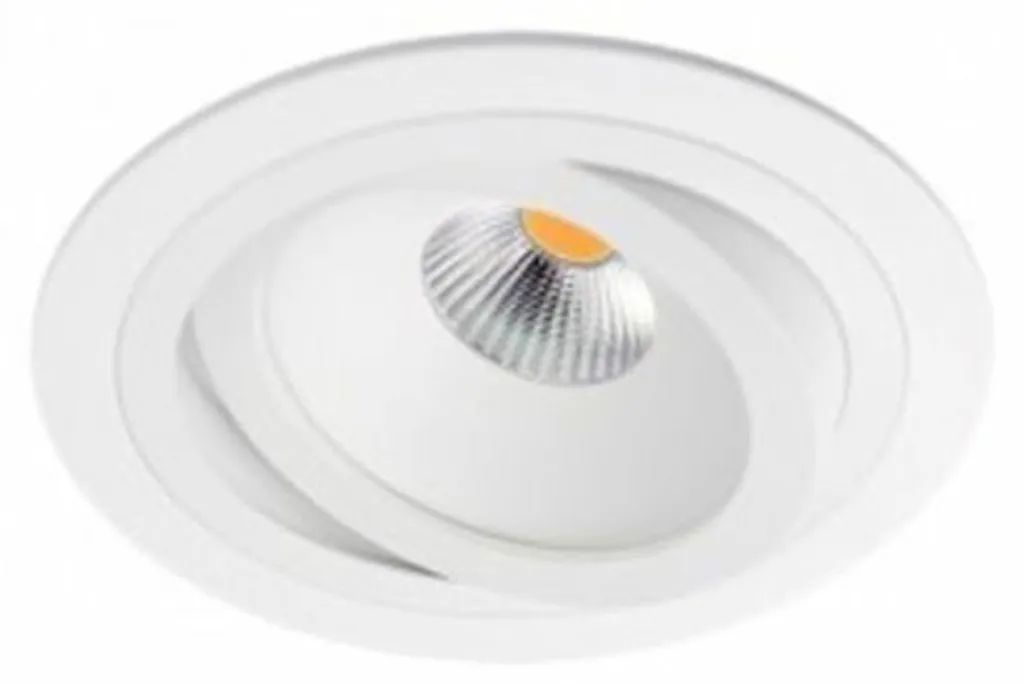 Spot LED Encastrable Noir Satiné BPM KATLI pour Plafond Moderne